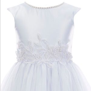 Off-White flower girl or communion dress
